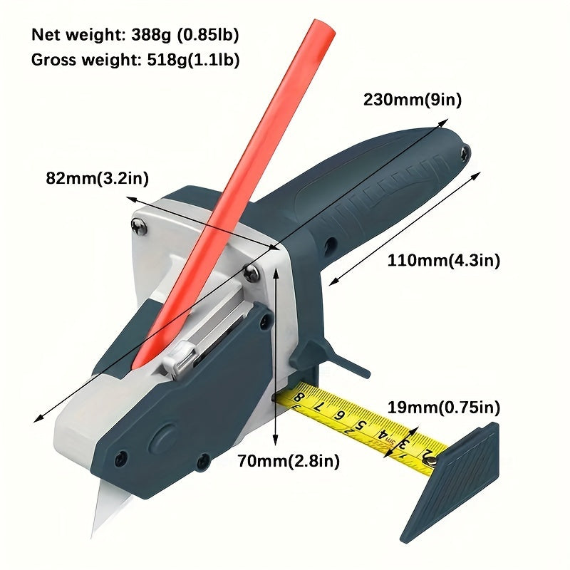 Gypsum Board Cutting Tool Multifunctional Woodworking Panel Cutter Kit