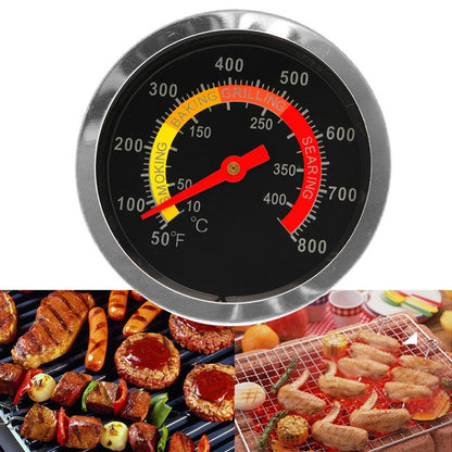 New Stainless Steel Smoker Grill Thermometer - Hiccupzz