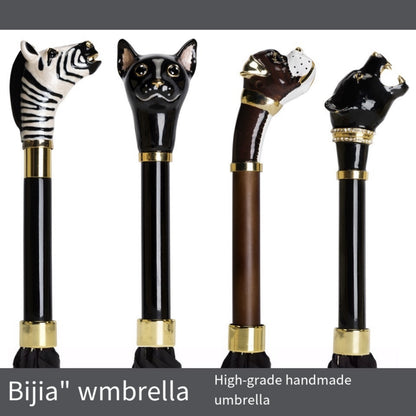 Premium British Style Long Handle Umbrella - Waterproof
