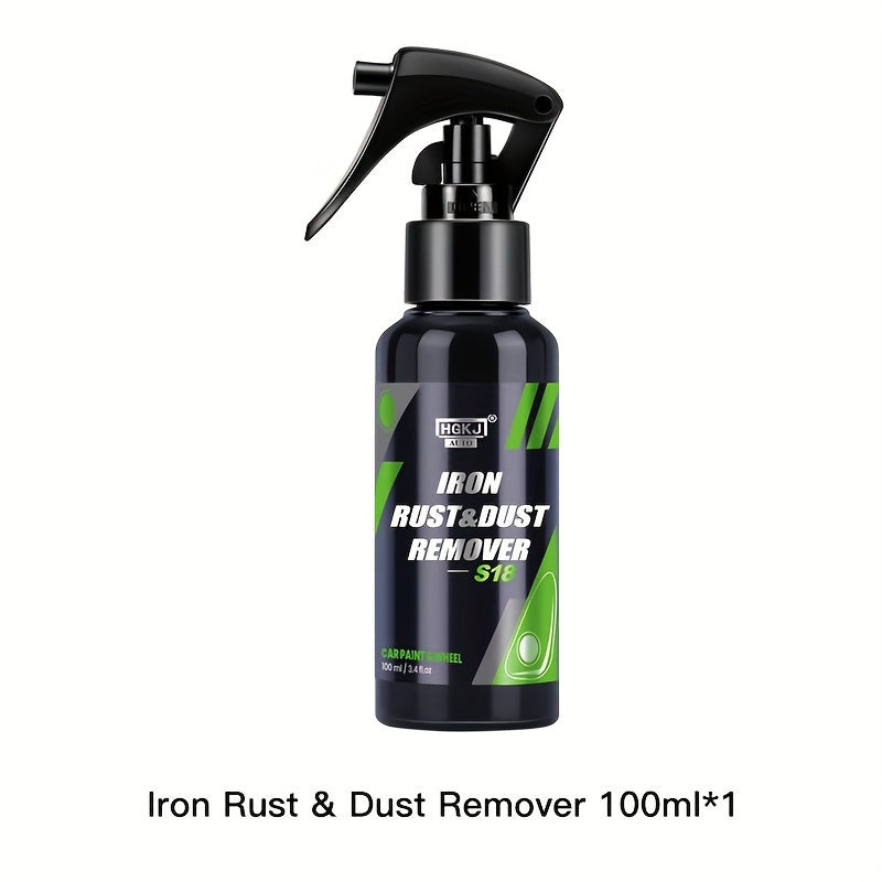 Wheel Cleaner Spray - Iron Dust & Rust Removal for Cars, Motorcycles, and RVs - Eliminates Iron Particles