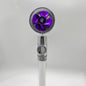 Shower Head Water flow 360 Degrees Rotating With Small Fan ABS Rain High Pressure Spray Nozzle Bathroom Accessories - Hiccupzz