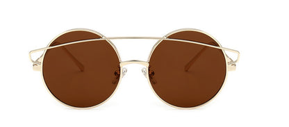 F078 impulse metal children's high quality sunglasses fashion children's sunglasses real film reflective UV400 glasses - Hiccupzz