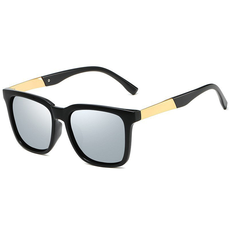 Men's retro square sunglasses