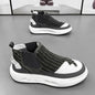 Men's Casual All Match High Top Corduroy Cloth Shoes - Hiccupzz