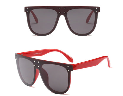 Fashion men and women glasses big box face slimming sunglasses - Hiccupzz