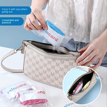 Portable Random Color Disposable Raincoat for Outdoor Travel - Hiccupzz