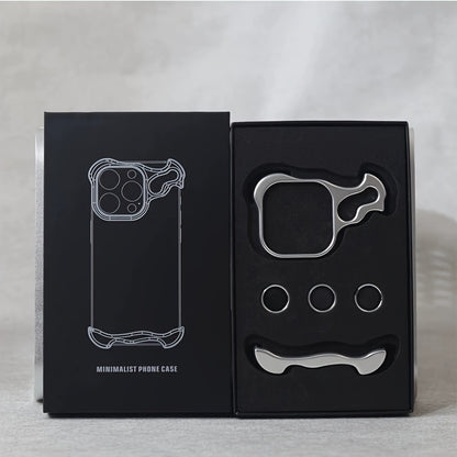 Metal Corner Anti-Fall Special-Shaped Phone Case For iPhone 15 Pro Max 14 15 Pro 14 Pro Max 14 15 Plus 13 Pro Max 13 Pro With Lens Film Frameless Slim Shockproof - Hiccupzz
