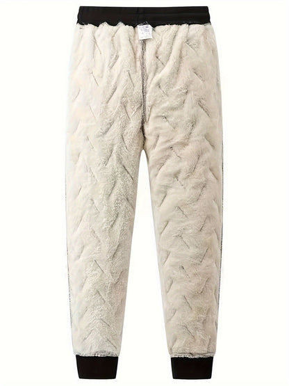 3-Piece Boys' Winter Thermal Pants Set - Windproof, Waterproof, Fleece Lined, Ski Pants with Pockets