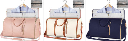 Large-Capacity Waterproof Travel Duffle Bag for Women – Foldable Clothes Tote