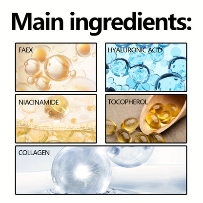 Buy 1 Get 1 Free Collagen Facial Mask (2pcs) – Hydrating, Firming, Anti-Aging, - Hiccupzz