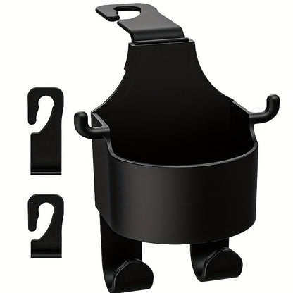 2 Pcs Multifunctional Car Seat Back Hooks, 2 In 1 Car Hook With Cup Holder, Car Interior Accessories - Hiccupzz