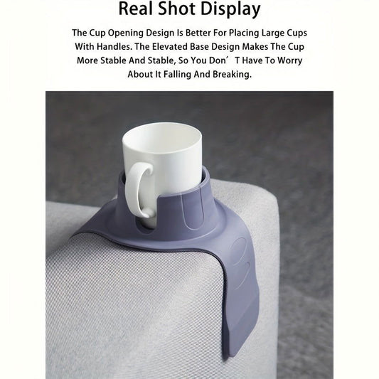 2 Pcs of Sofa Silicone Cup Holder Sofa Armrest Lazy Armrest Cup Holder Cup Holder Beverage Tea Set Coffee Holder Holder Cup Cover - Hiccupzz