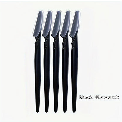 3/5/6/12/24pcs Multi-Purpose Eyebrow Razor Set - Gentle Facial Hair Trimmer - Easy Grooming & Shaping Kit for Women and Men - Sleek and Smooth Skin Solution - Hiccupzz