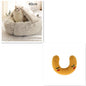 2 In 1 Dog And Cat Bed Pet Winter Bed Round Plush Warm Bed House Soft Long Plush Pets Bed Pet Products - Hiccupzz