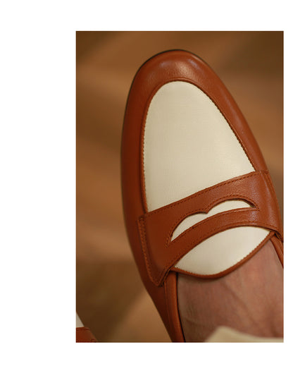 Men's Champagne Trendy Casual Leather Shoes - Hiccupzz