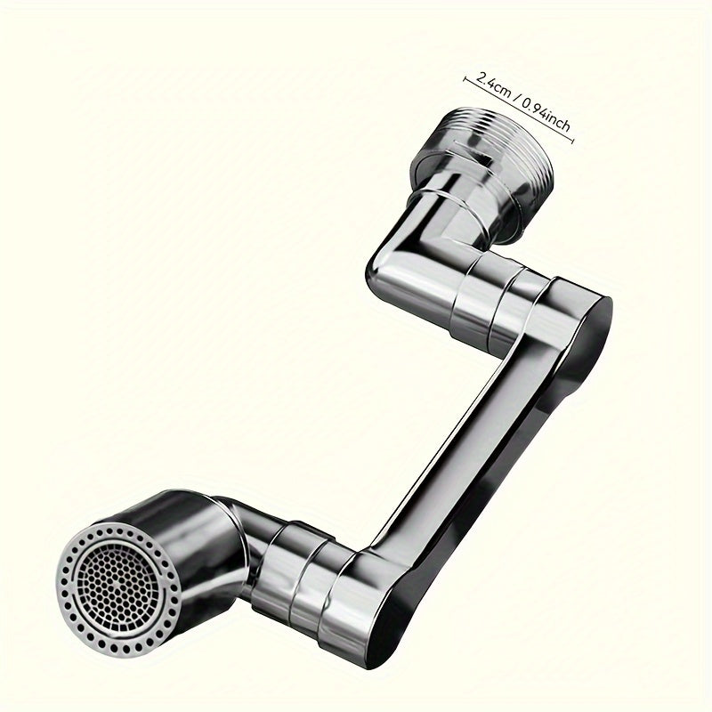 1 Pc Robotic Arm Faucet Extender - Universal Water-Saving Nozzle with Anti-Splash Bubble, Retractable & Rotatable Arm