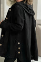 Women's Hooded Loose Corduroy Casual Jacket - Hiccupzz