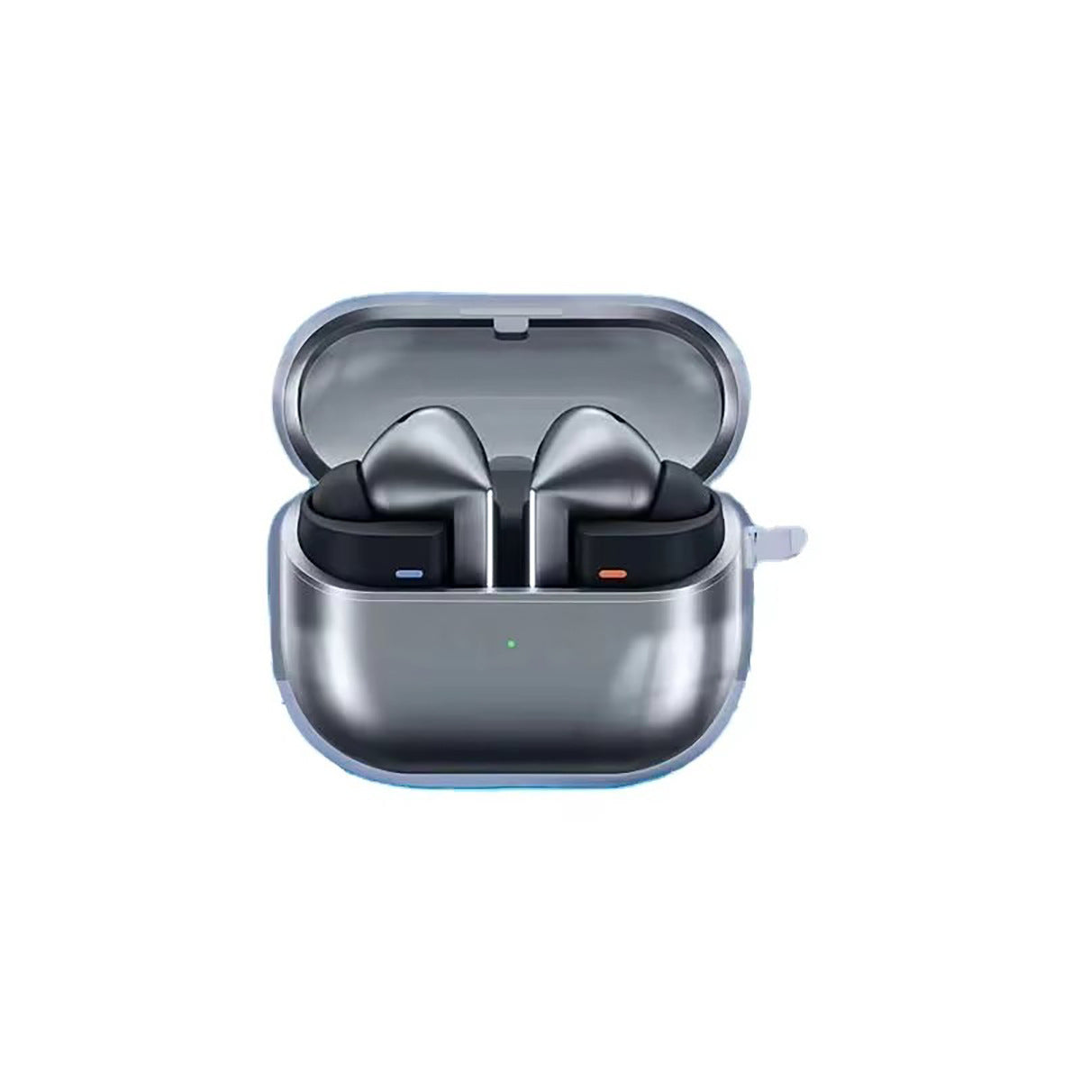 Transparent Anti Drop Earphone Protective Case With Mountain Buckle