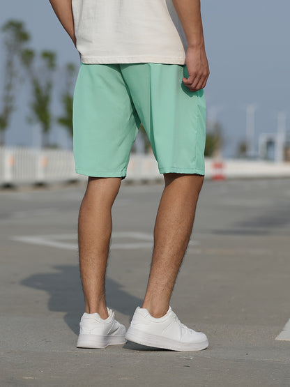 Men's Summer Shorts with Pockets - Slim Fit, Stretchy, and Stylish Graphic Design - Hiccupzz