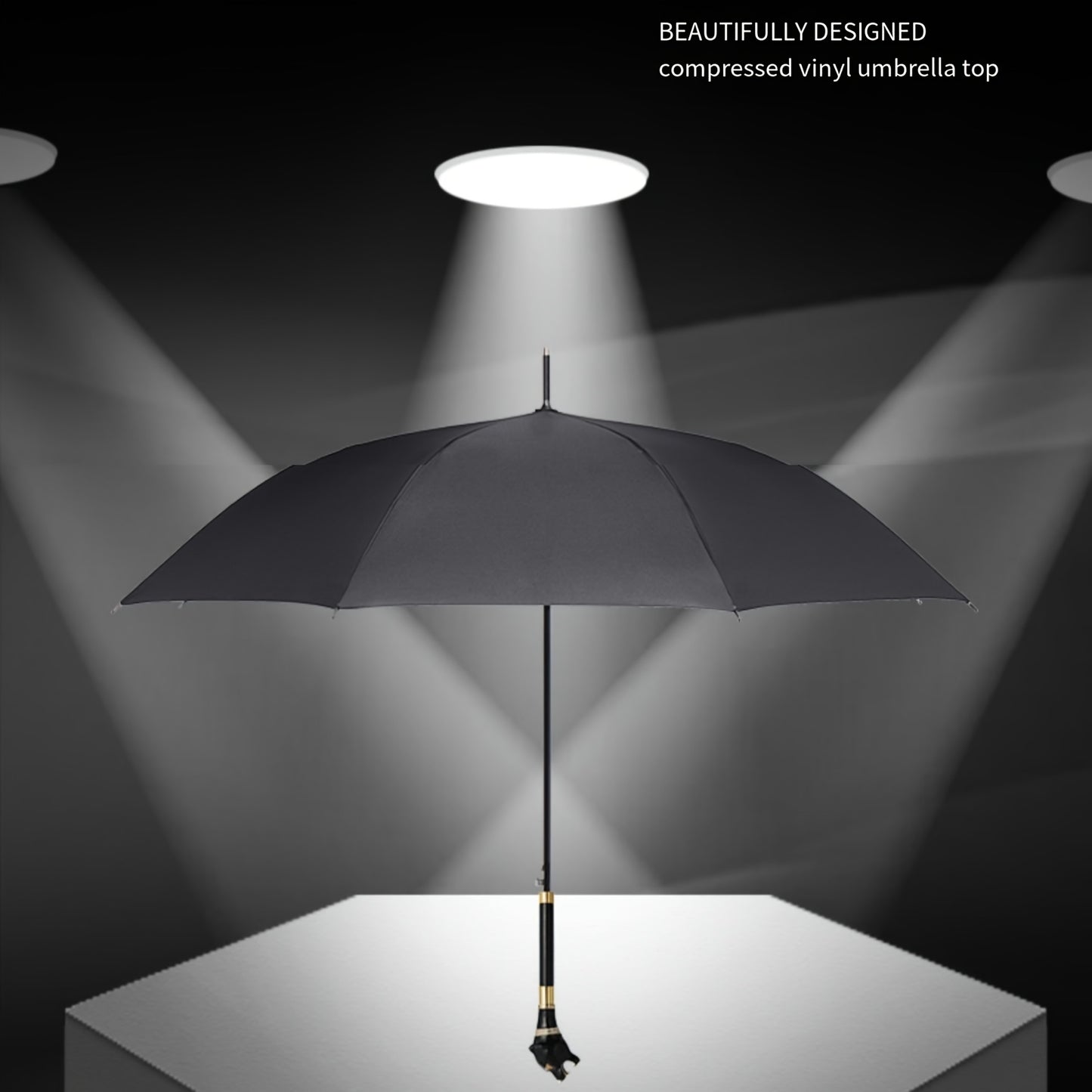 Premium British Style Long Handle Umbrella - Waterproof