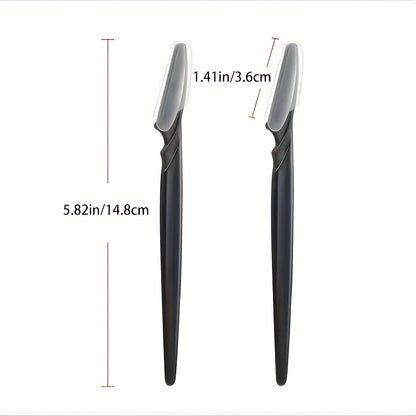 3/5/6/12/24pcs Multi-Purpose Eyebrow Razor Set - Gentle Facial Hair Trimmer - Easy Grooming & Shaping Kit for Women and Men - Sleek and Smooth Skin Solution - Hiccupzz