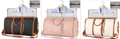 Large-Capacity Waterproof Travel Duffle Bag for Women – Foldable Clothes Tote