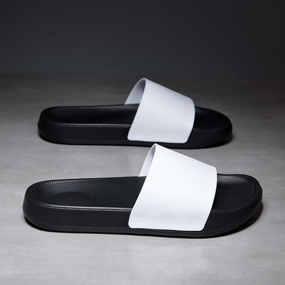 Slip-on Slippers Men's Fashionable Thick-soled Waterproof - Hiccupzz