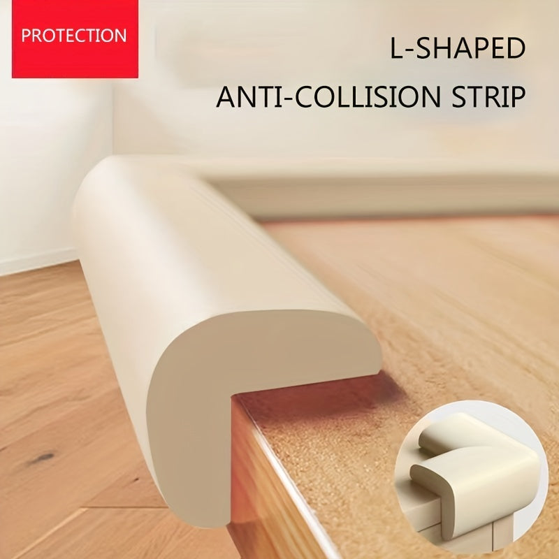 L-Shaped Baby Anti-Collision Strip - Soft Table Corner Protector