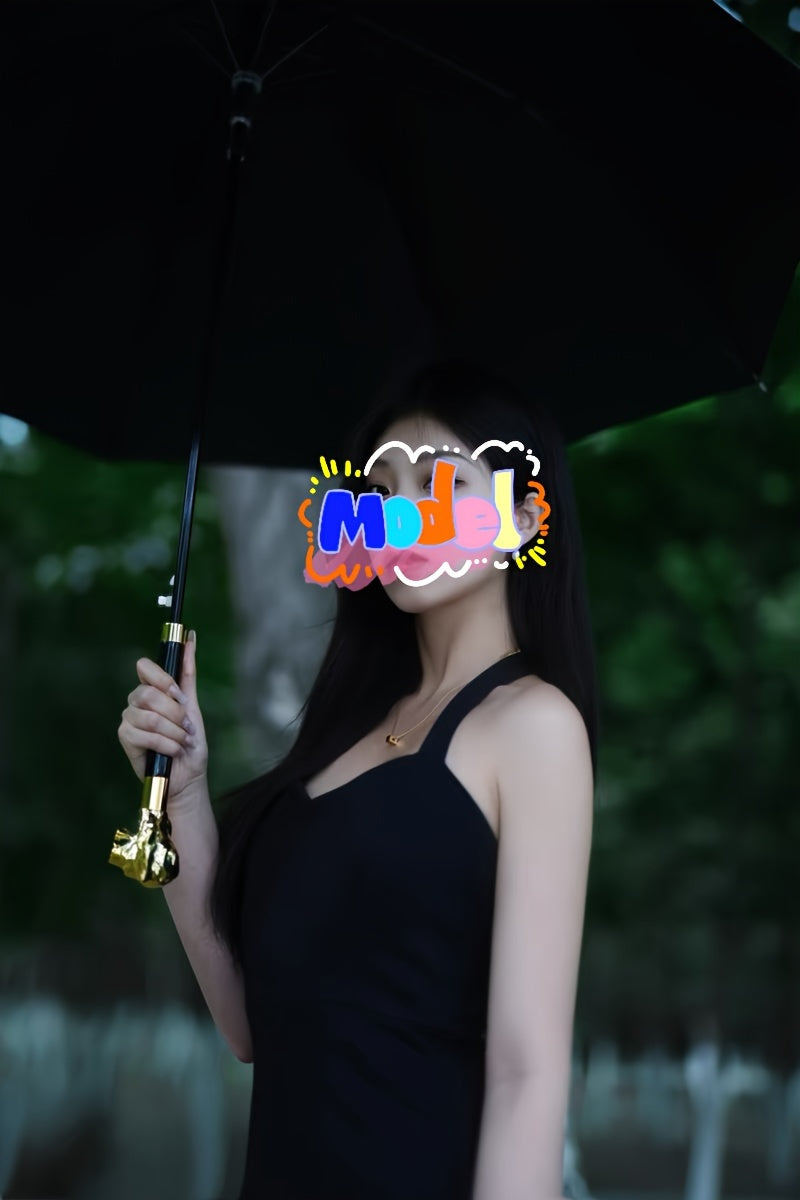 Premium British Style Long Handle Umbrella - Waterproof