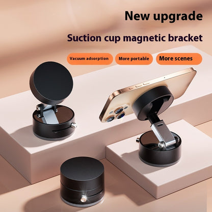 Foldable Magnetic Car Mount with Strong Suction Cup – Hands-Free Smartphone Holder
