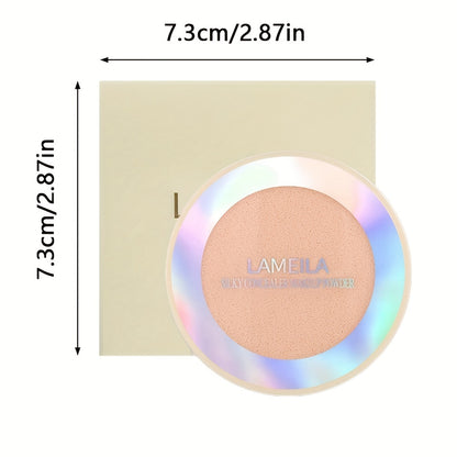 Weightless Silky Setting Powder for Smooth, Flawless Skin - Minimizes Pores and Fine Lines, Creates Soft Focus Effect, Semi-Matte Finish - Hiccupzz