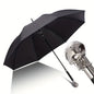 Premium British Style Long Handle Umbrella - Waterproof