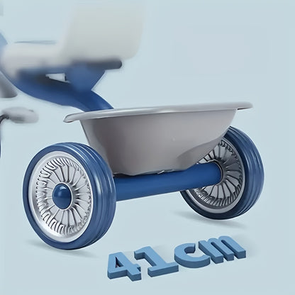 1 Pc Toddler Tricycle - Easy-Glide 3-Wheel Design, Kid-Friendly Non-Slip Tires for Indoor & Outdoor