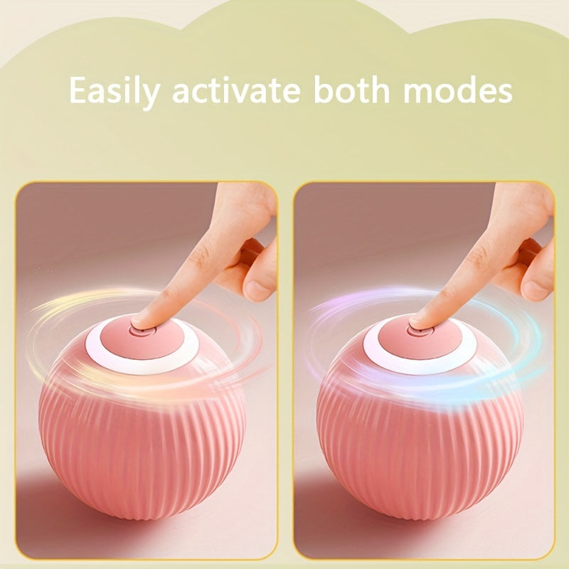 Intelligent Cat Toy: Self-Entertainment Teasing Stick and Rolling Ball, Automatic Electric Teasing Ball for Cats