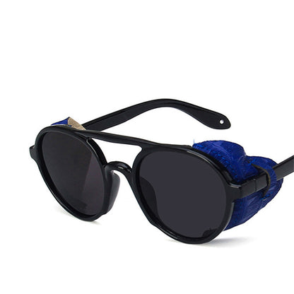 Windproof big frame sunglasses steampunk sunglasses - Hiccupzz