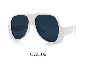 Retro Avant-garde Men And Women Fashion Big Frame Sunglasses