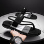 Men Sandals Outdoor Sport Flip Flops Comfort Casual Thong Beach Shoes - Hiccupzz