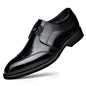 Mens Fashionable And Versatile Casual Business Leather Shoes - Hiccupzz