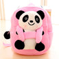Cartoon panda plush children's school bag - Hiccupzz