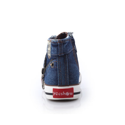 Children's Spring Boys' Canvas Shoes Wholesale Korean Style - Hiccupzz