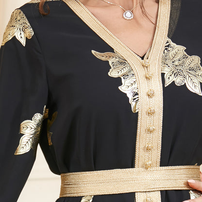 Middle Eastern Muslim Women's Two-piece Dress - Hiccupzz