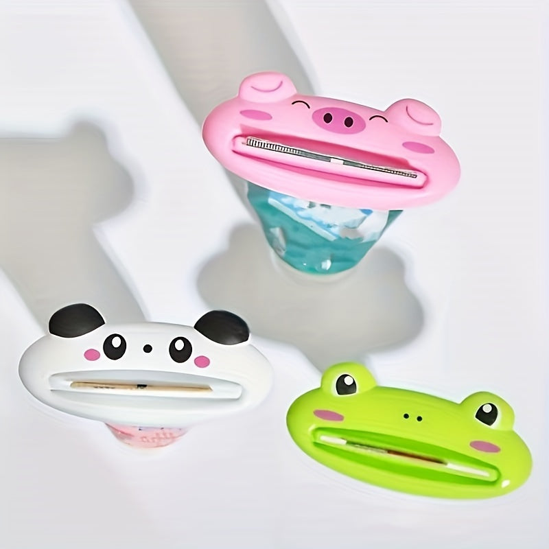 Colorful Animal-Shaped Toothpaste Tube Squeezer - Easy And Convenient Toothpaste Dispenser