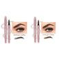 Waterproof And Smooth Not Smudge Four-fork Liquid Eyebrow Pencil