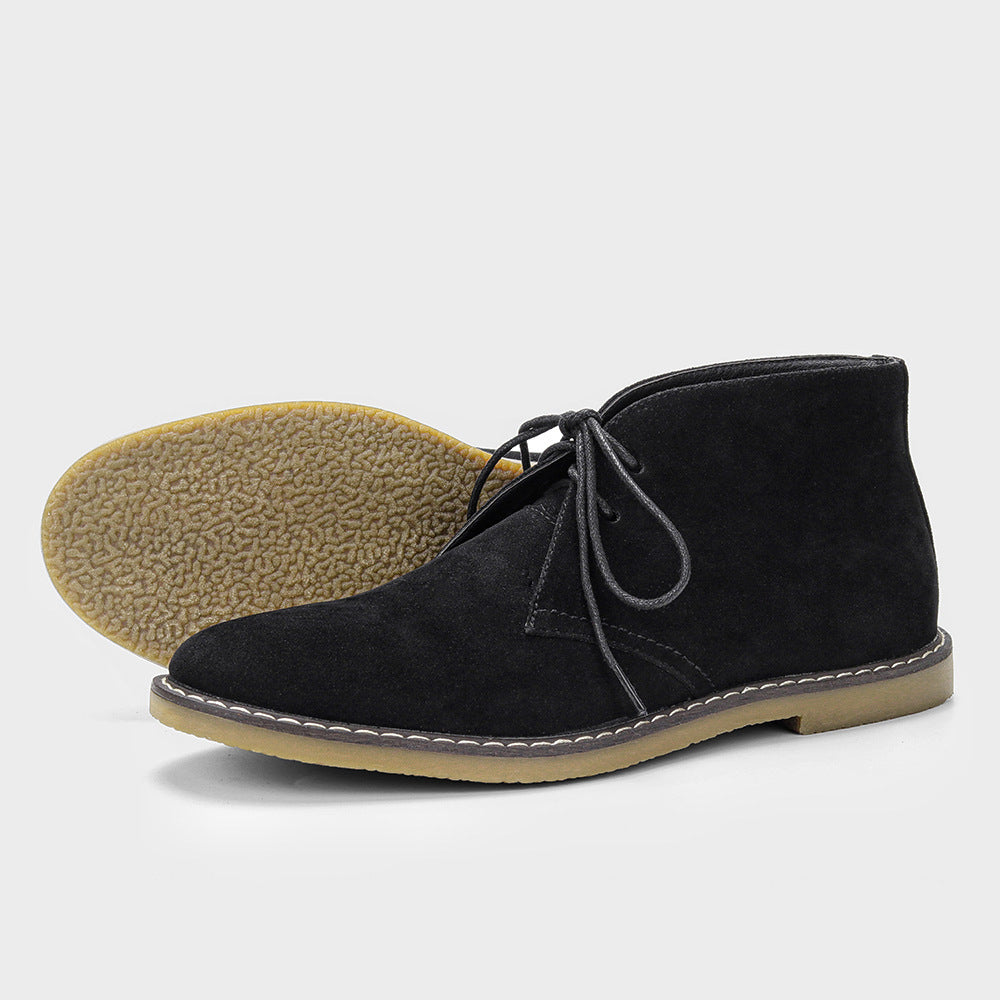 Plus Size Men's Retro Desert Boots Classic