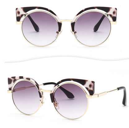 Fashion vintage metal frame sunglasses - Hiccupzz