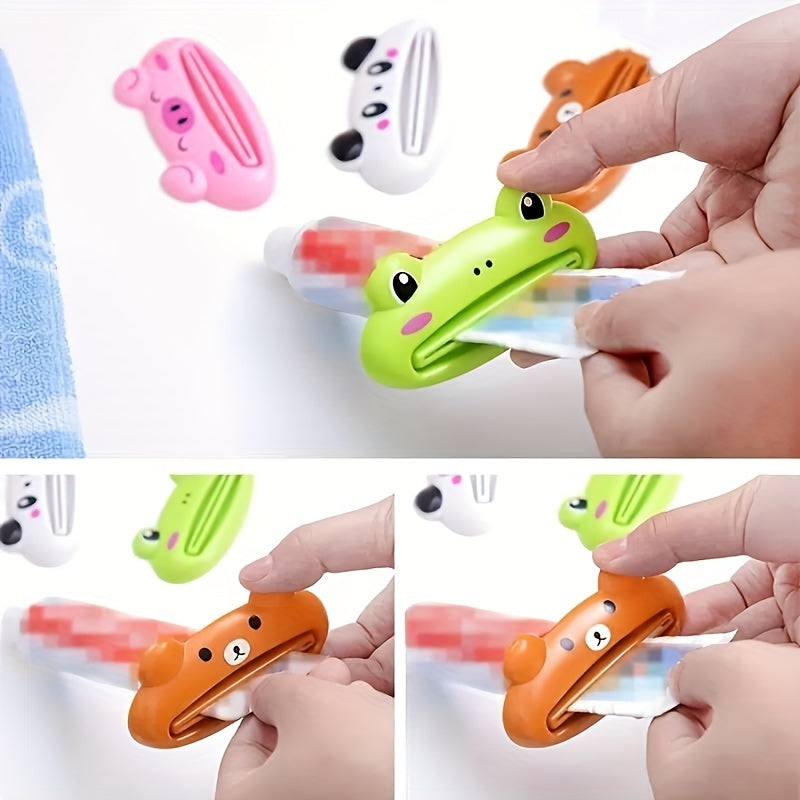 Colorful Animal-Shaped Toothpaste Tube Squeezer - Easy And Convenient Toothpaste Dispenser