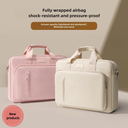 Waterproof Laptop Bag Case - Fits 13.3", 14", 15.6", 17.3" Laptops & MacBook Air/Pro - Shoulder Handbag Briefcase