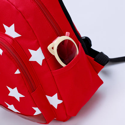 A small bear nursery school bag double shoulder bag - Hiccupzz