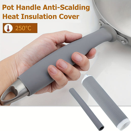 Versatile Silicone Pot Handle Cover - Heat-Resistant, Fireproof, Easy to Clean for Cast Iron Pots