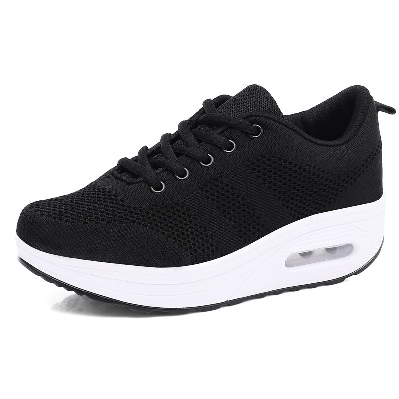 Fly Woven Mesh Breathable Sports Casual Shoes